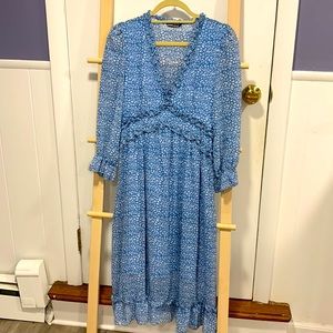 Floral midi dress size 6